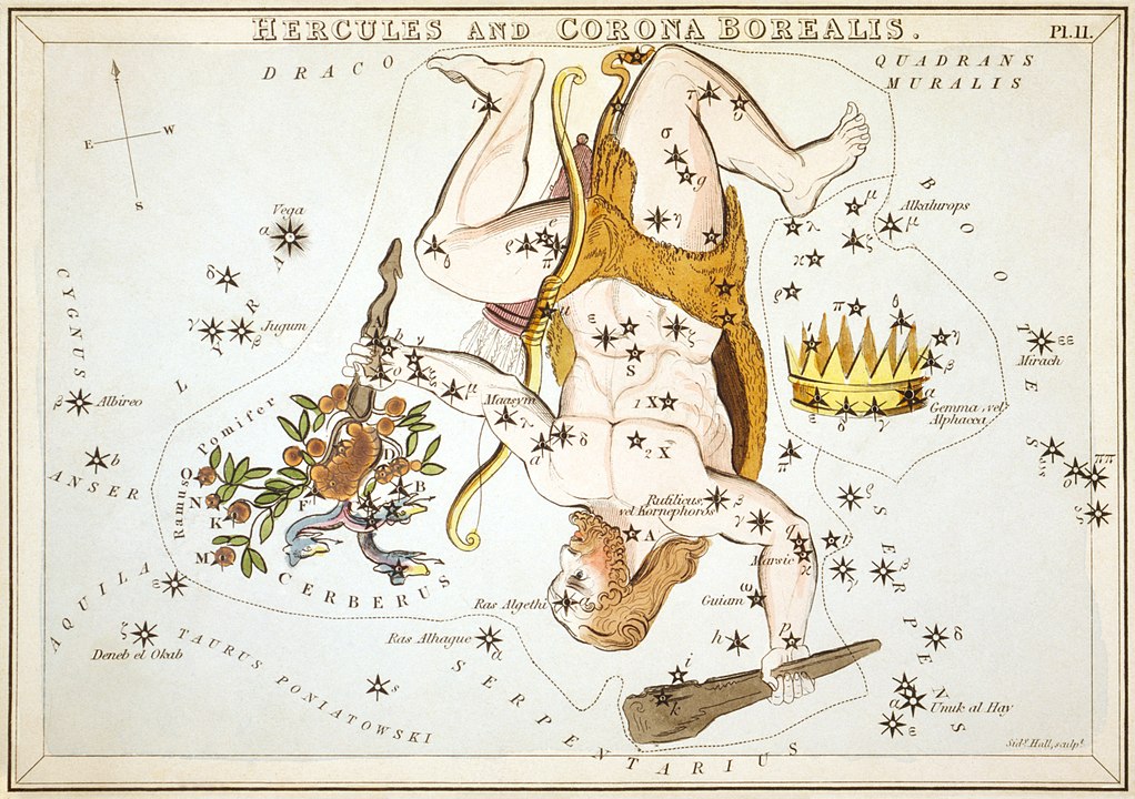 Hércules y Corona Borealis