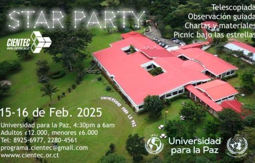 Anuncio Star Party UPAZ 15-16 Feb. 25